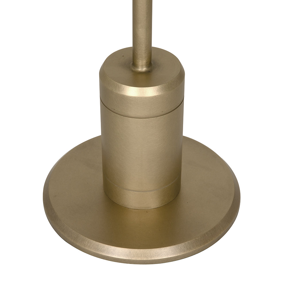 Kurtz Side Table, Brass Finish