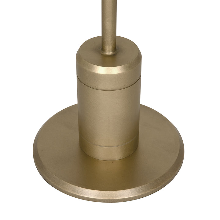 Kurtz Side Table, Brass Finish