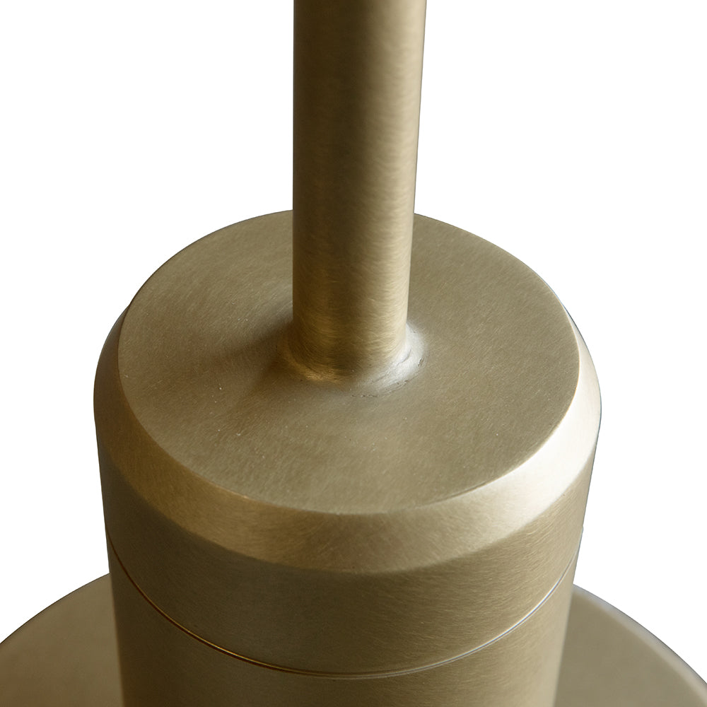 Kurtz Side Table, Brass Finish