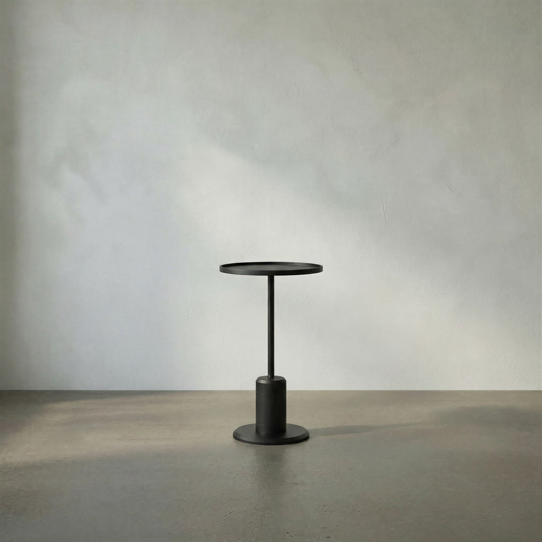Noir - Kurtz Side Table - GTAB9031MTB
