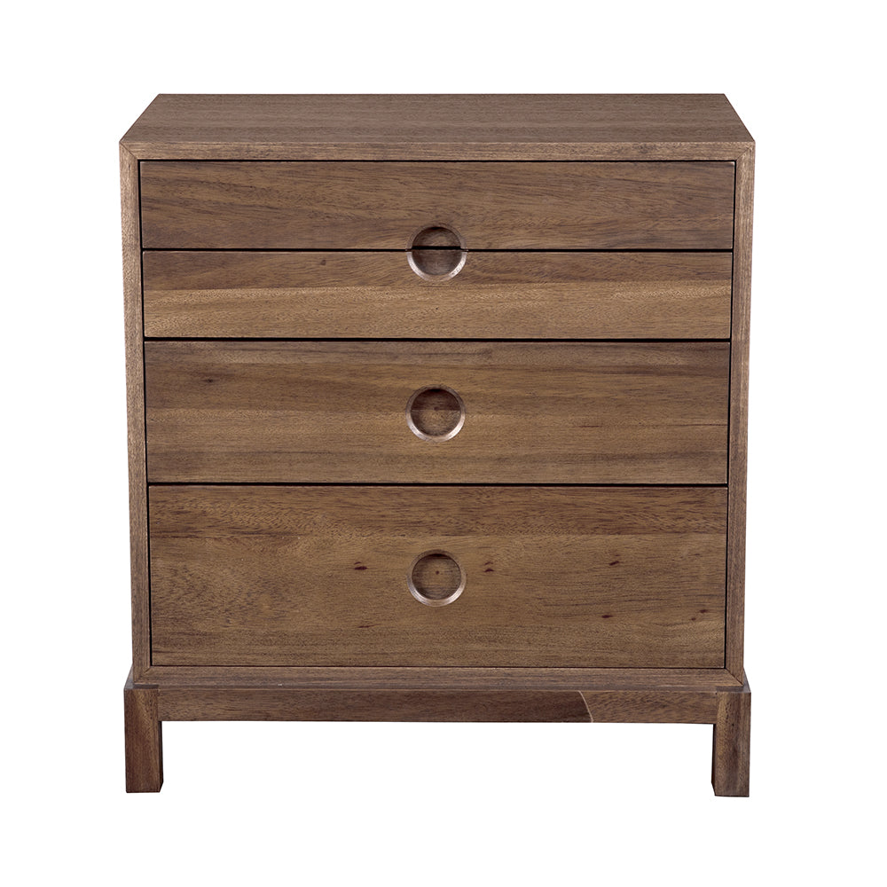 Noir - Eros Side Table - GTAB9034DW
