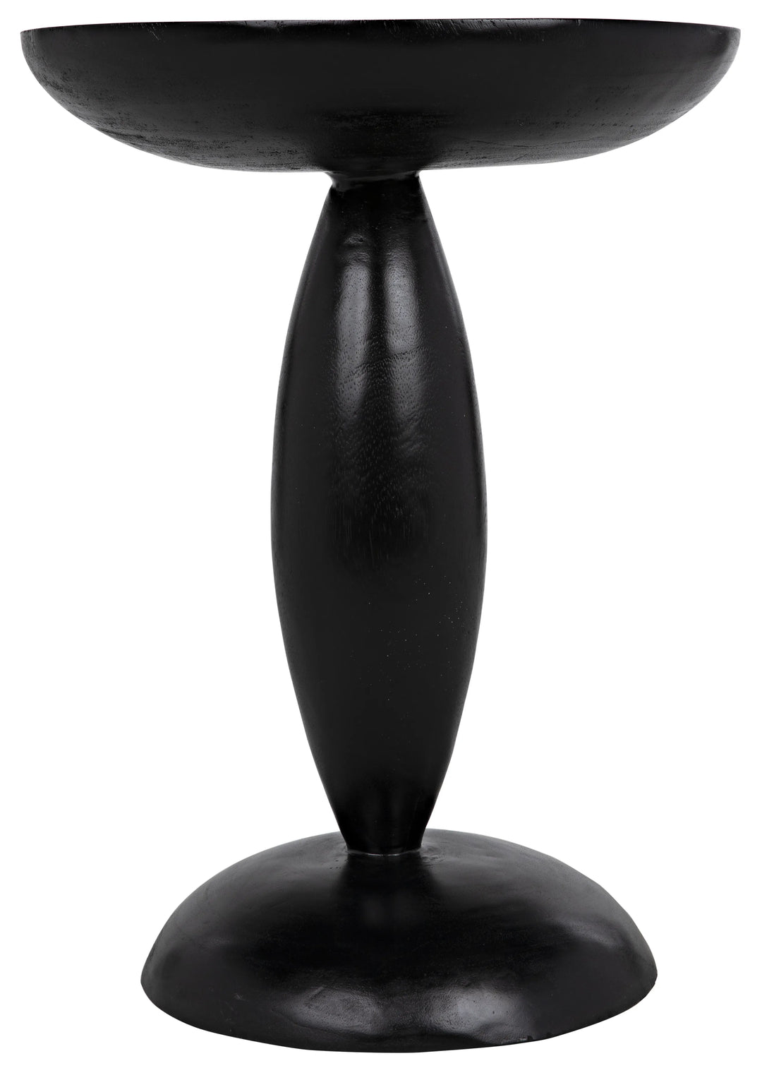 American Home Furniture | Noir - Adonis Side Table, Hand Rubbed Black