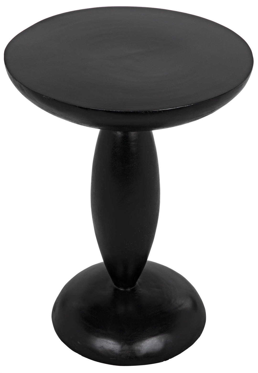 American Home Furniture | Noir - Adonis Side Table, Hand Rubbed Black