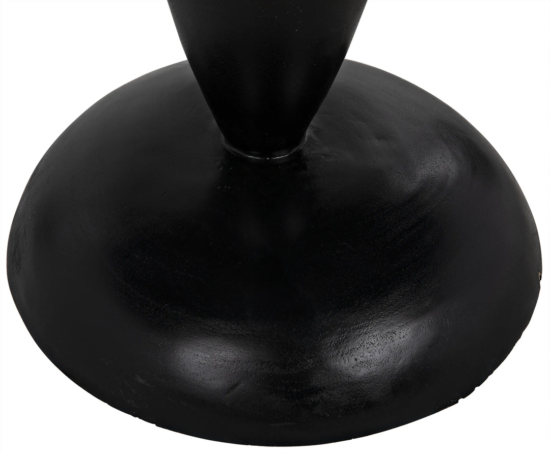 American Home Furniture | Noir - Adonis Side Table, Hand Rubbed Black