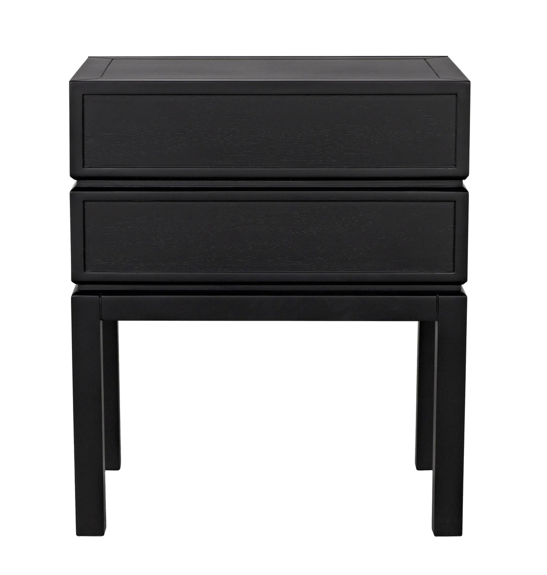 American Home Furniture | Noir - Andras Side Table, Black