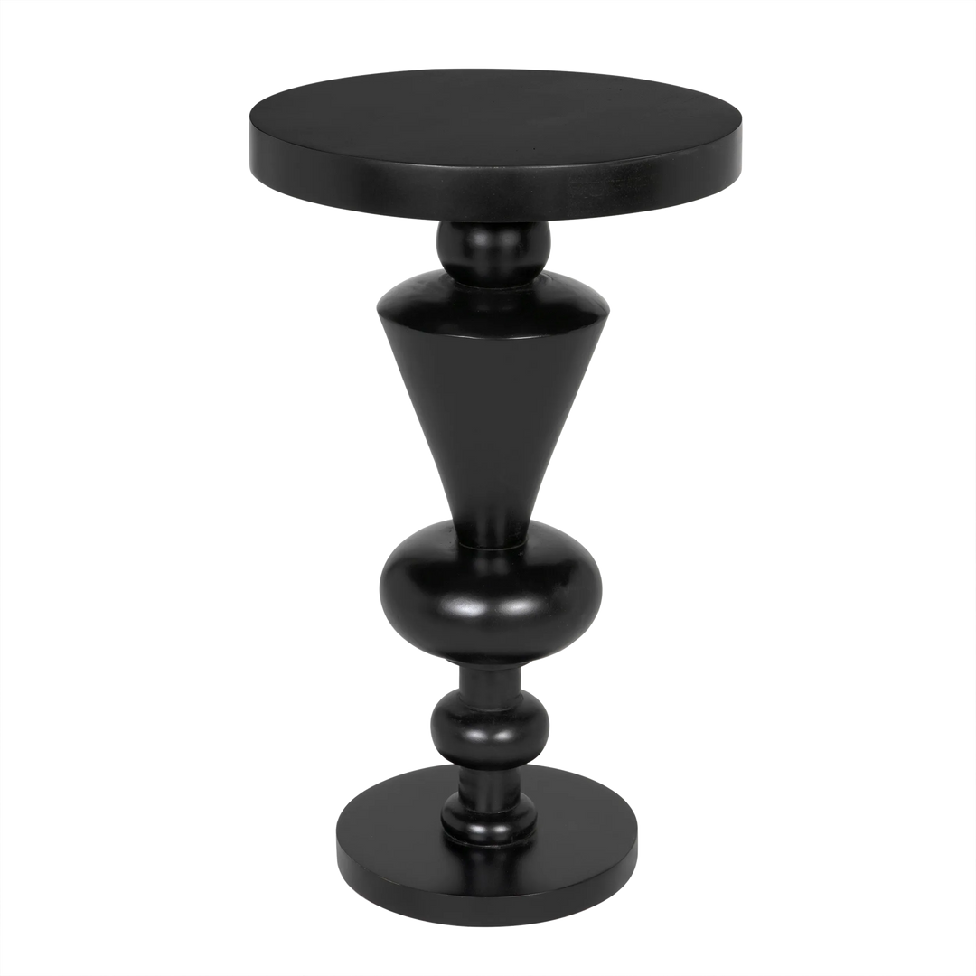 American Home Furniture | Noir - Fenring Side Table, Hand Rubbed Black