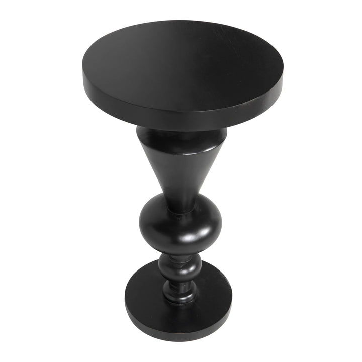 American Home Furniture | Noir - Fenring Side Table, Hand Rubbed Black