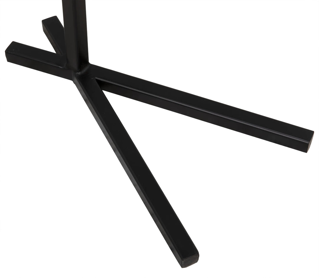 American Home Furniture | Noir - Golem Side Table, Black Steel