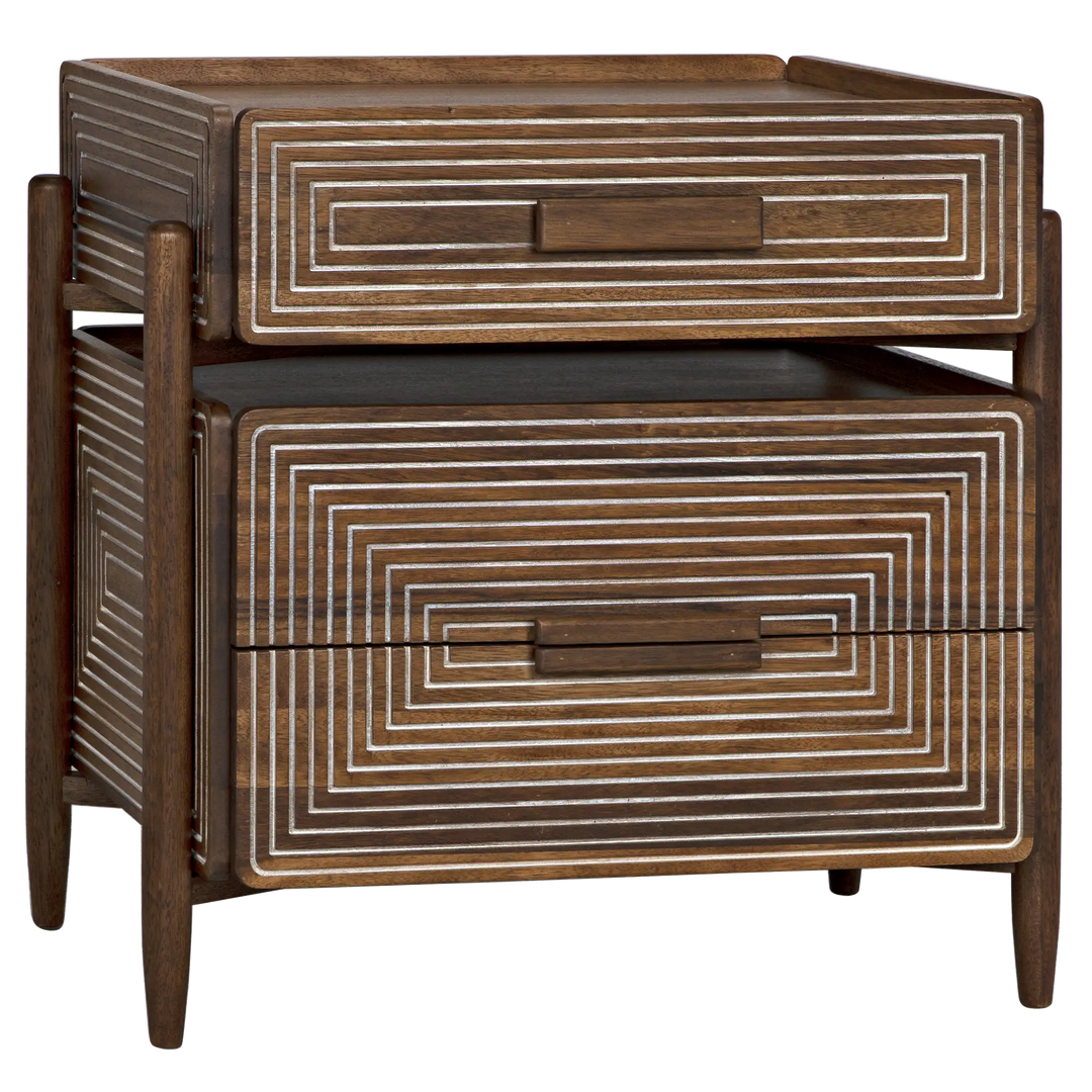 American Home Furniture | Noir - Savino Side Table