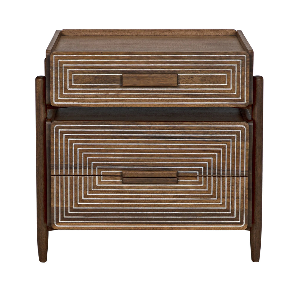 American Home Furniture | Noir - Savino Side Table