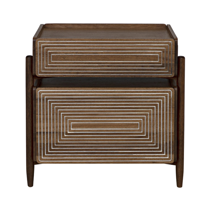 American Home Furniture | Noir - Savino Side Table