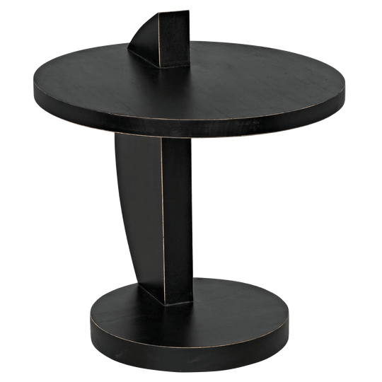 Noir Reed Side Table ACCENT TABLES