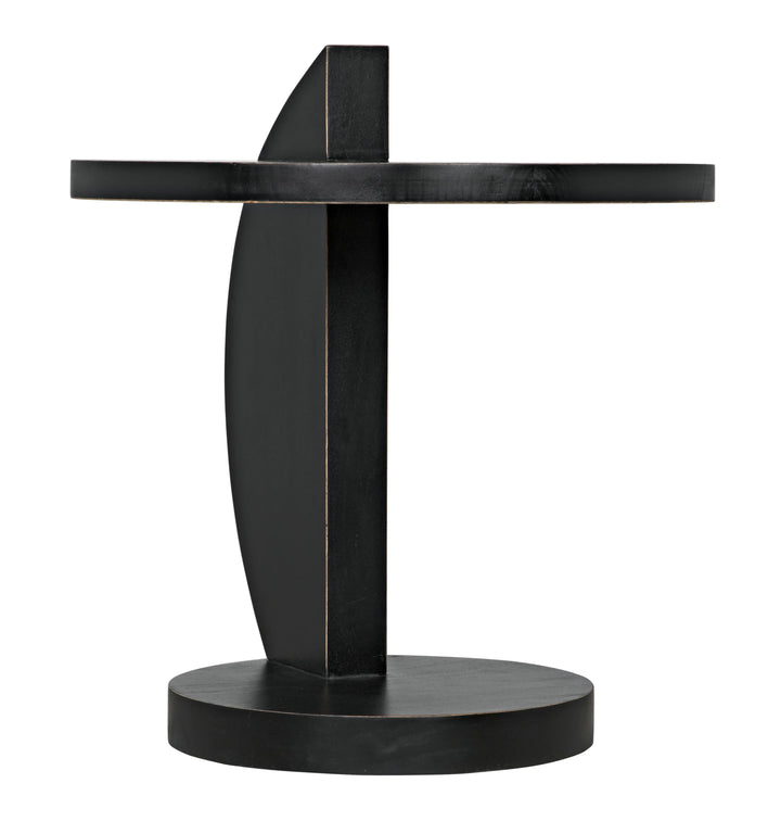 American Home Furniture | Noir - Reed Side Table