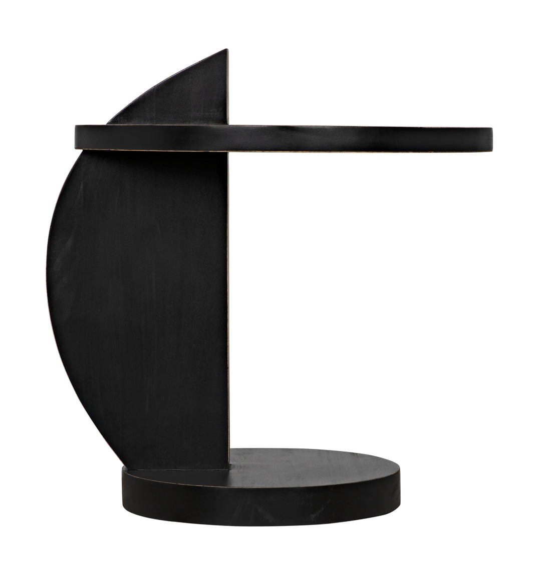 American Home Furniture | Noir - Reed Side Table