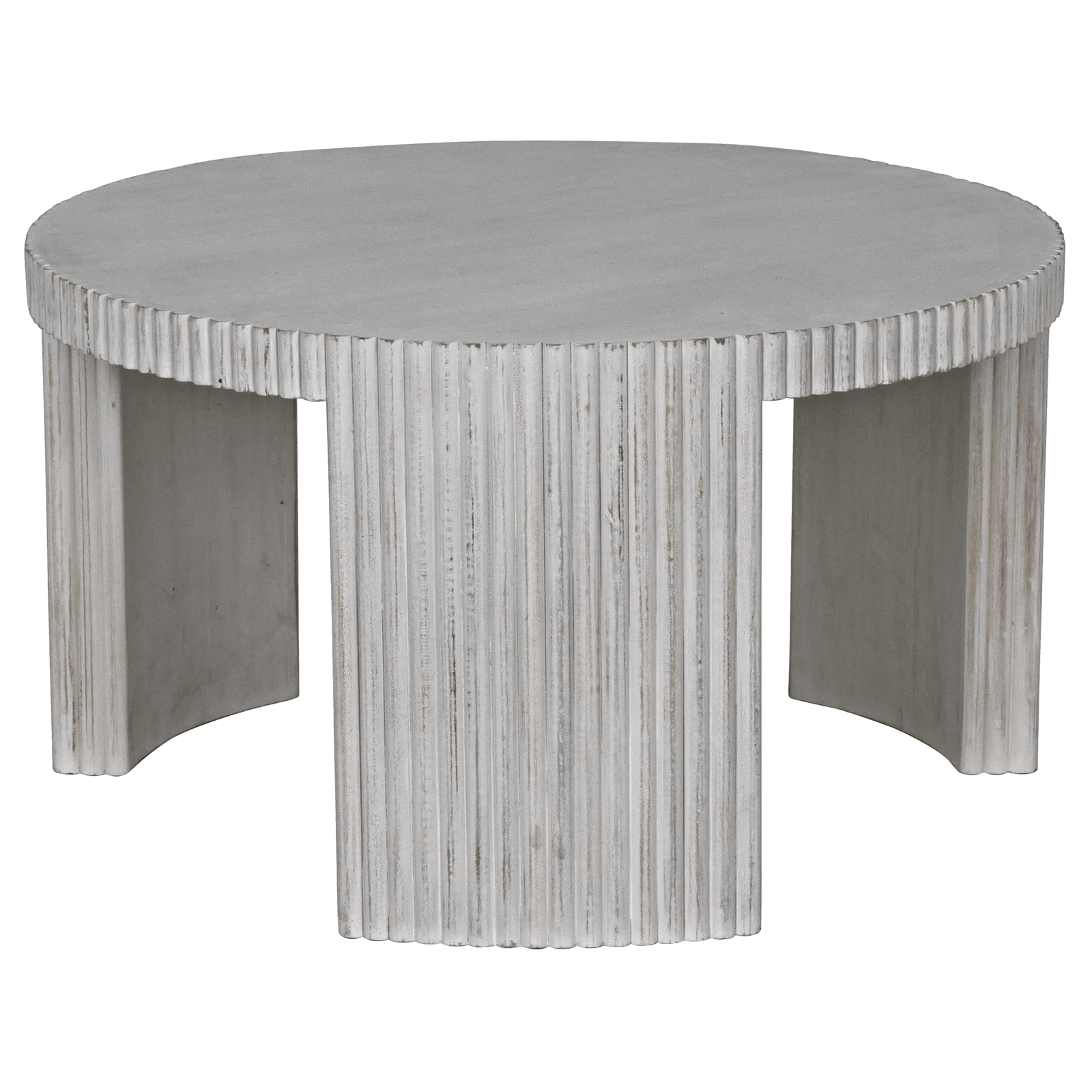 Noir Jgor Side/Coffee Table, White Wash ACCENT TABLES
