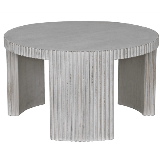 Noir Jgor Side/Coffee Table, White Wash ACCENT TABLES