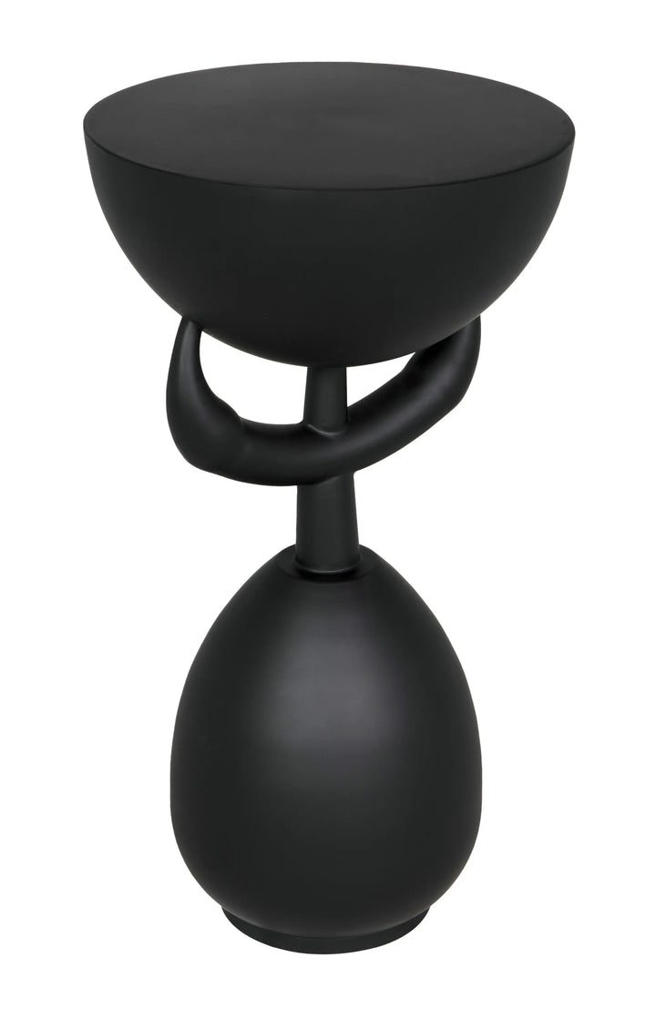 American Home Furniture | Noir - Africa Side Table, Metal