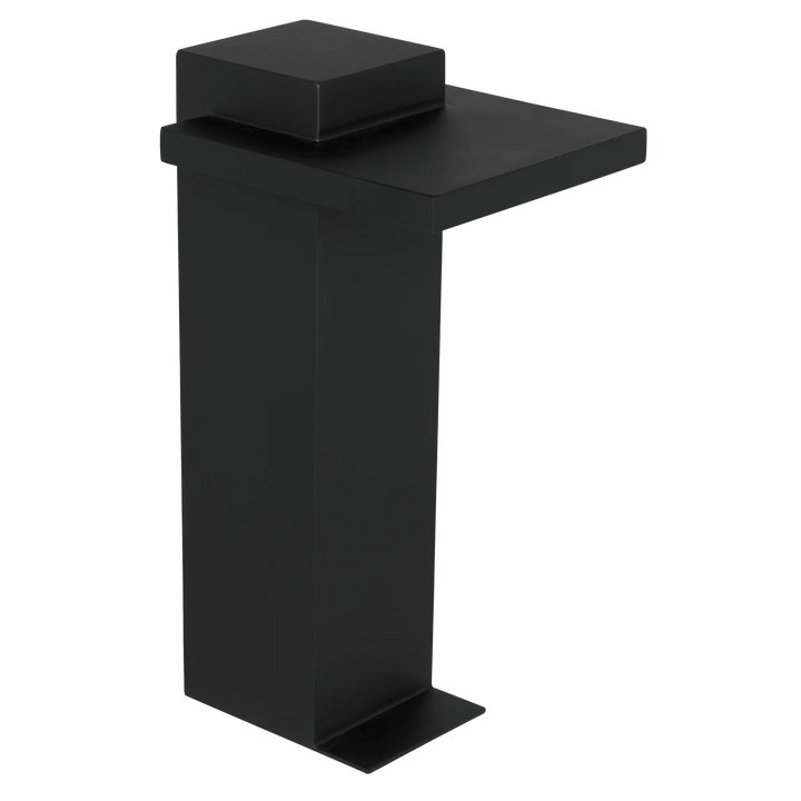 American Home Furniture | Noir - Brienne Side Table, Metal