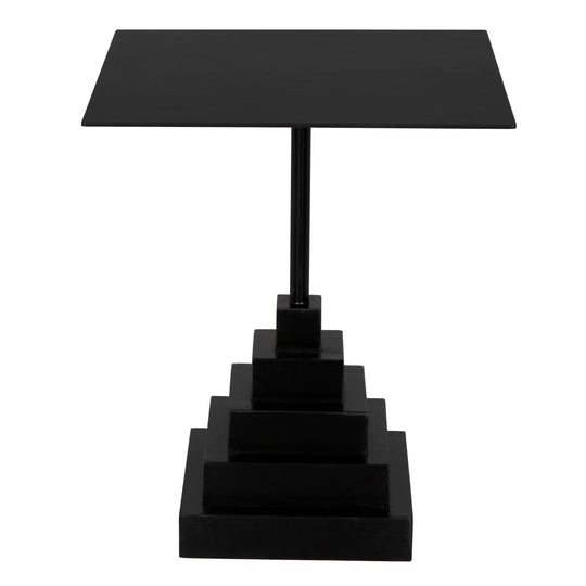 Noir Nova Square Side Table ACCENT TABLES