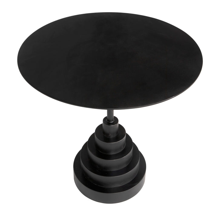 American Home Furniture | Noir - Nova Round Side Table