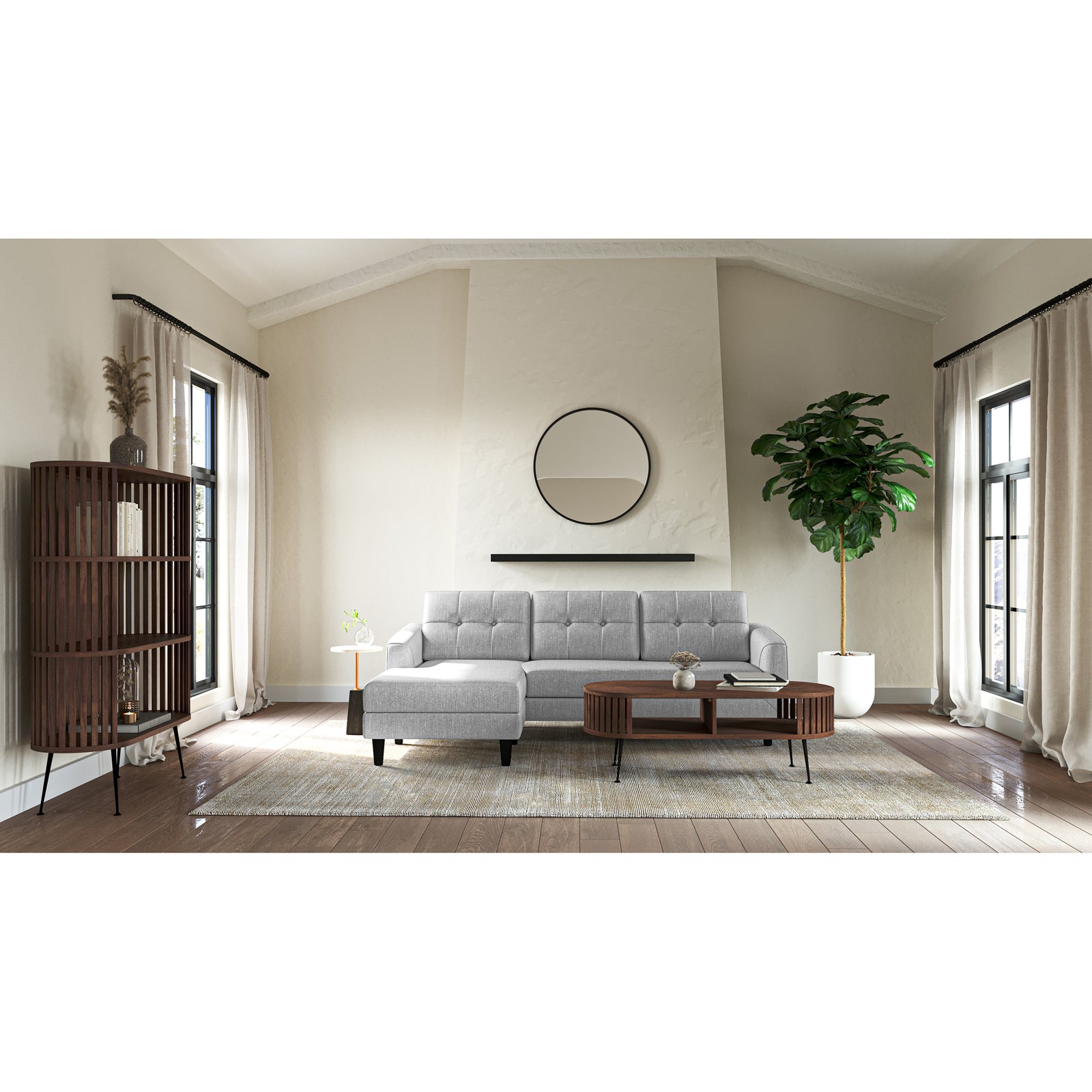 Moe's Home Collection - Dawn Accent Table - GZ-1021-18-0 | American Home Furniture