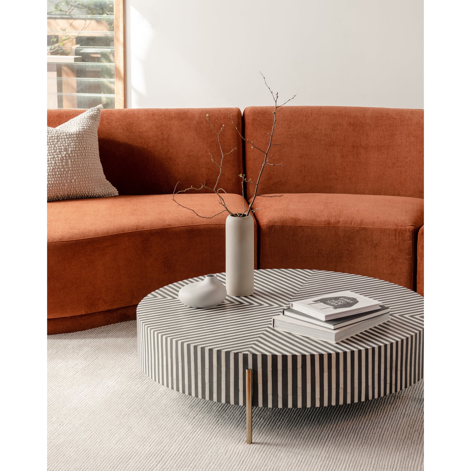 Moe's Home Collection - Chameau Coffee Table Medium - GZ-1139-37 | American Home Furniture