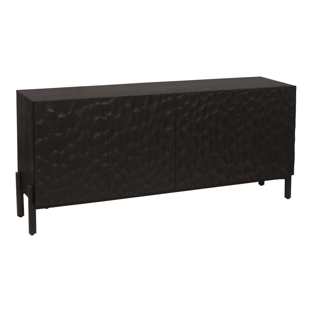 Moe's Home Collection - Misaki Oak Sideboard Black - GZ-1152-02 | American Home Furniture