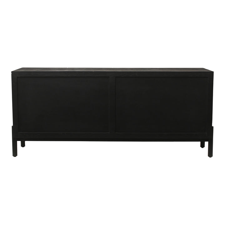 Moe's Home Collection - Misaki Oak Sideboard Black - GZ-1152-02 | American Home Furniture