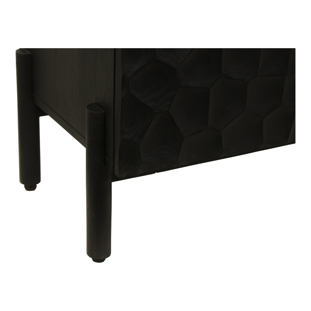Moe's Home Collection - Misaki Oak Sideboard Black - GZ-1152-02 | American Home Furniture