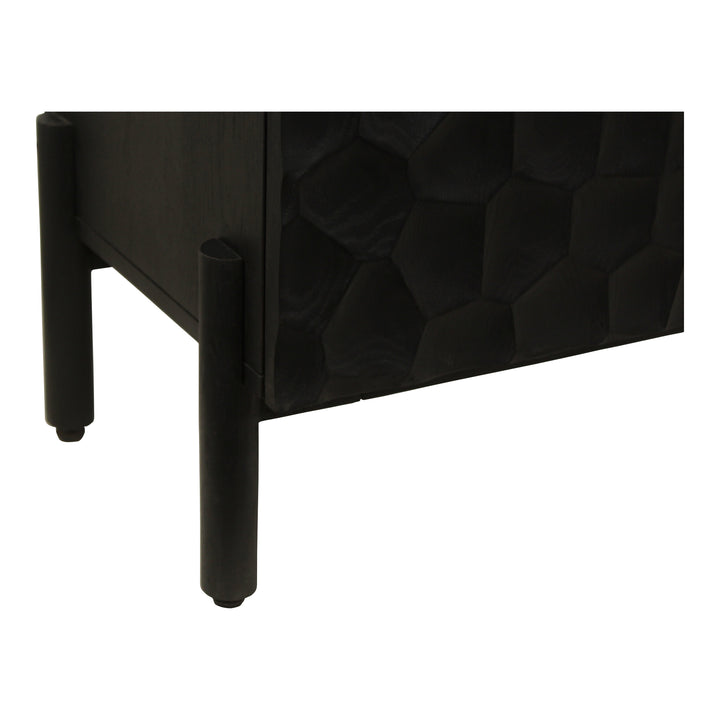 Moe's Home Collection - Misaki Oak Sideboard Black - GZ-1152-02 | American Home Furniture