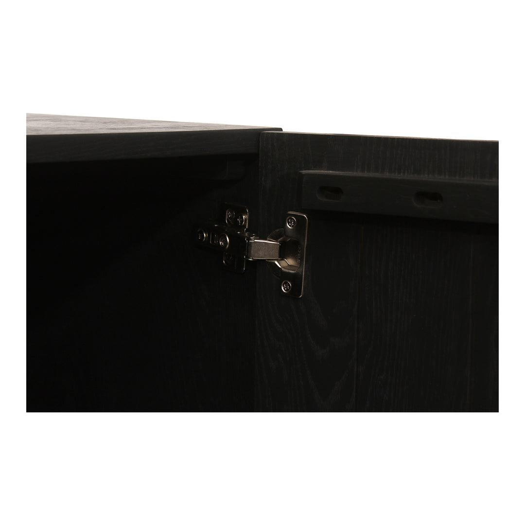 Moe's Home Collection - Misaki Oak Sideboard Black - GZ-1152-02 | American Home Furniture