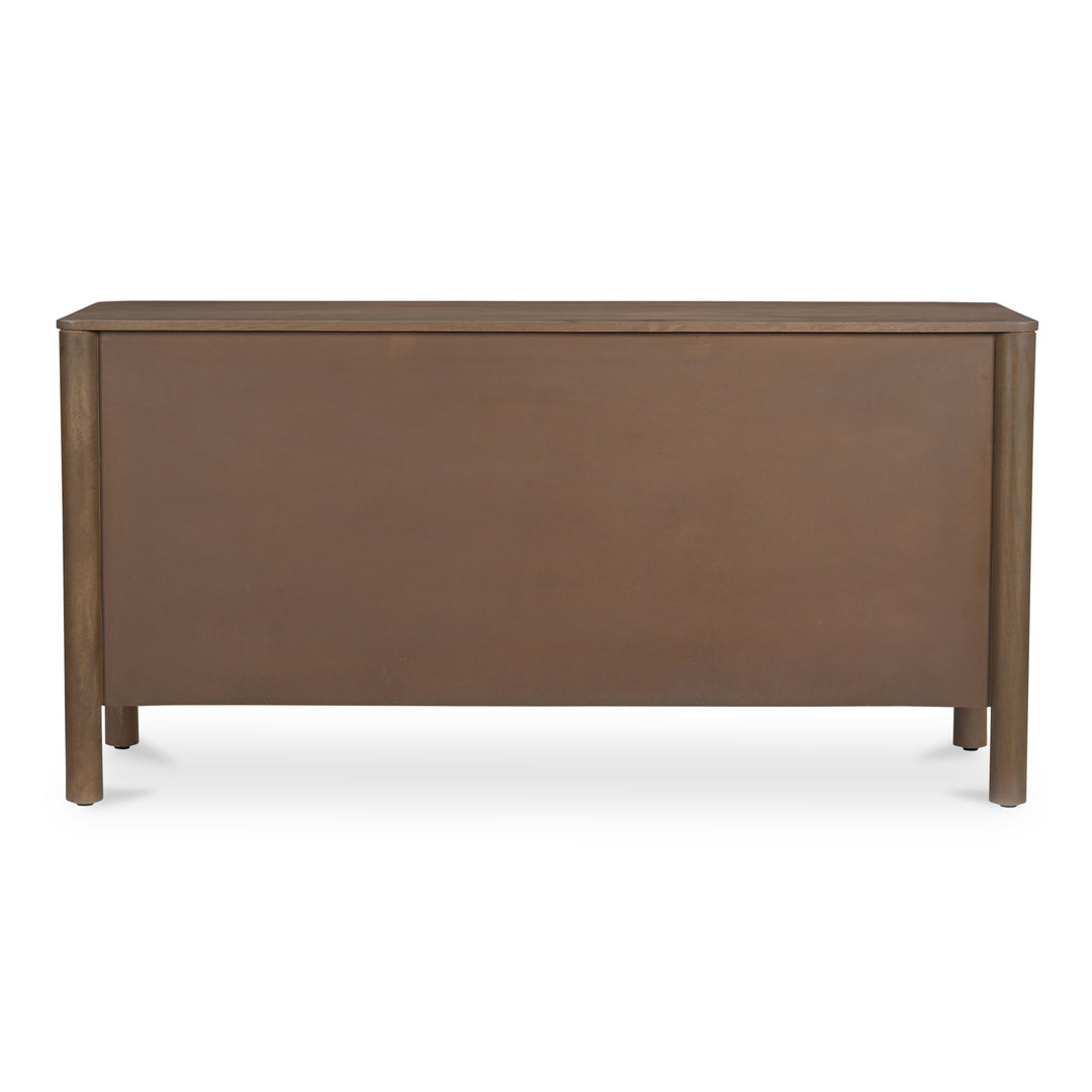 Moe's Home Collection - Wiley 3 Drawer Sideboard Vintage Brown - GZ-1164-03 | American Home Furniture