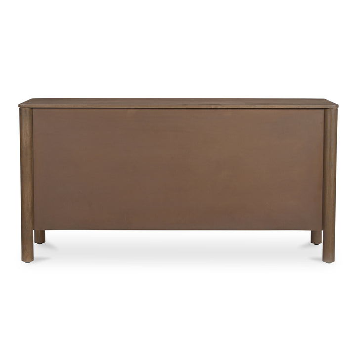 Moe's Home Collection - Wiley 3 Drawer Sideboard Vintage Brown - GZ-1164-03 | American Home Furniture