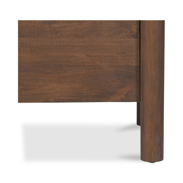 Moe's Home Collection - Wiley 3 Drawer Sideboard Vintage Brown - GZ-1164-03 | American Home Furniture