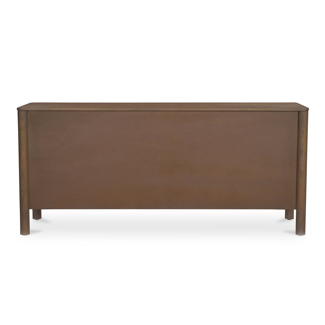 Moe's Home Collection - Wiley 4 Door Sideboard Vintage Brown - GZ-1165-03 | American Home Furniture