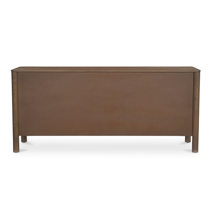 Moe's Home Collection - Wiley 4 Door Sideboard Vintage Brown - GZ-1165-03 | American Home Furniture
