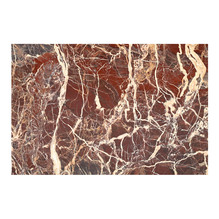 Moe's Home Collection - Rosa Coffee Table Rosso Levanto Marble - GZ-1182-06-0 | American Home Furniture