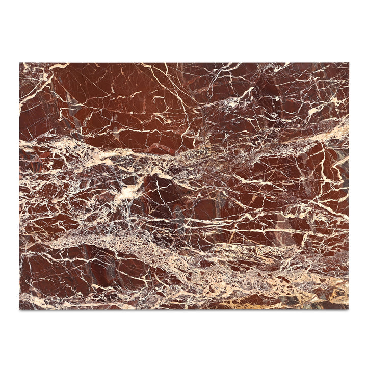 Moe's Home Collection - Rosa Coffee Table Rosso Levanto Marble - GZ-1182-06-0 | American Home Furniture
