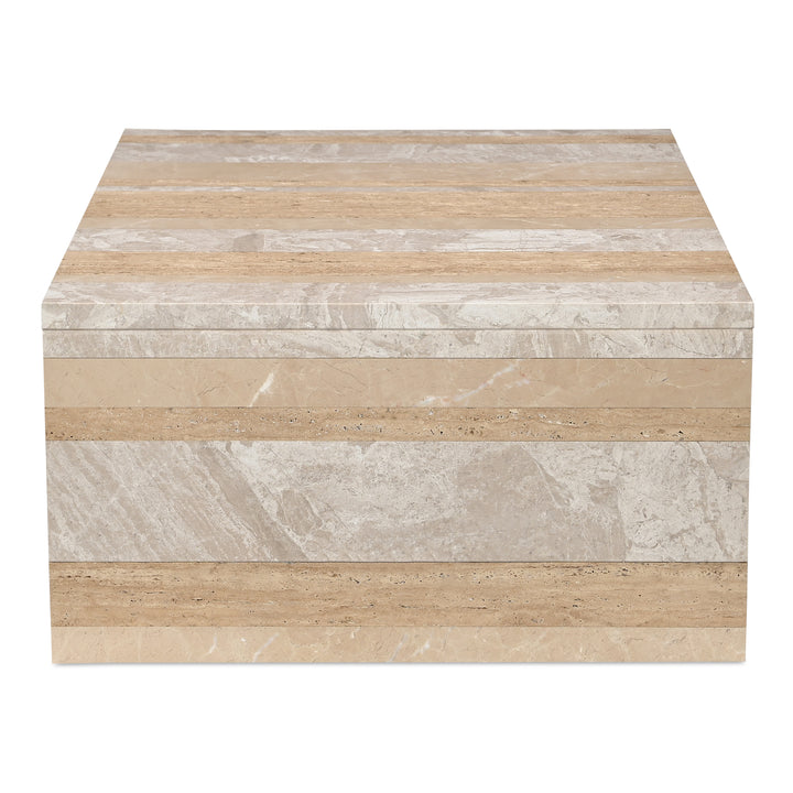 Moe's Home Collection - Rosa Coffee Table Mixed Marble - GZ-1182-37-0 | American Home Furniture