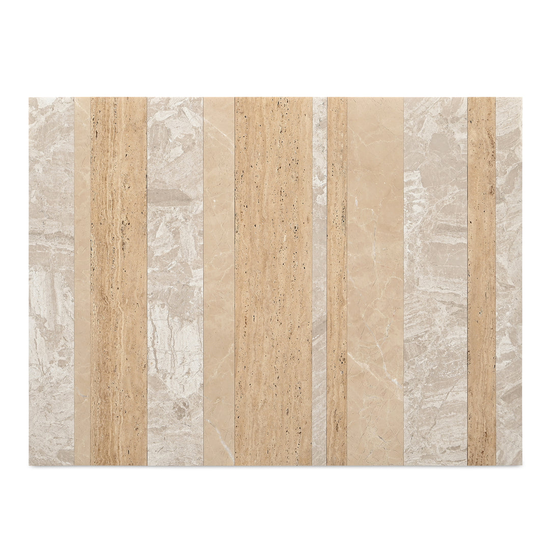 Moe's Home Collection - Rosa Coffee Table Mixed Marble - GZ-1182-37-0 | American Home Furniture