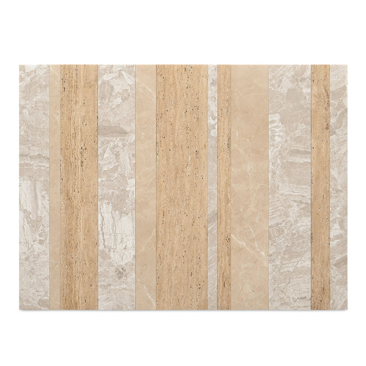 Moe's Home Collection - Rosa Coffee Table Mixed Marble - GZ-1182-37-0 | American Home Furniture