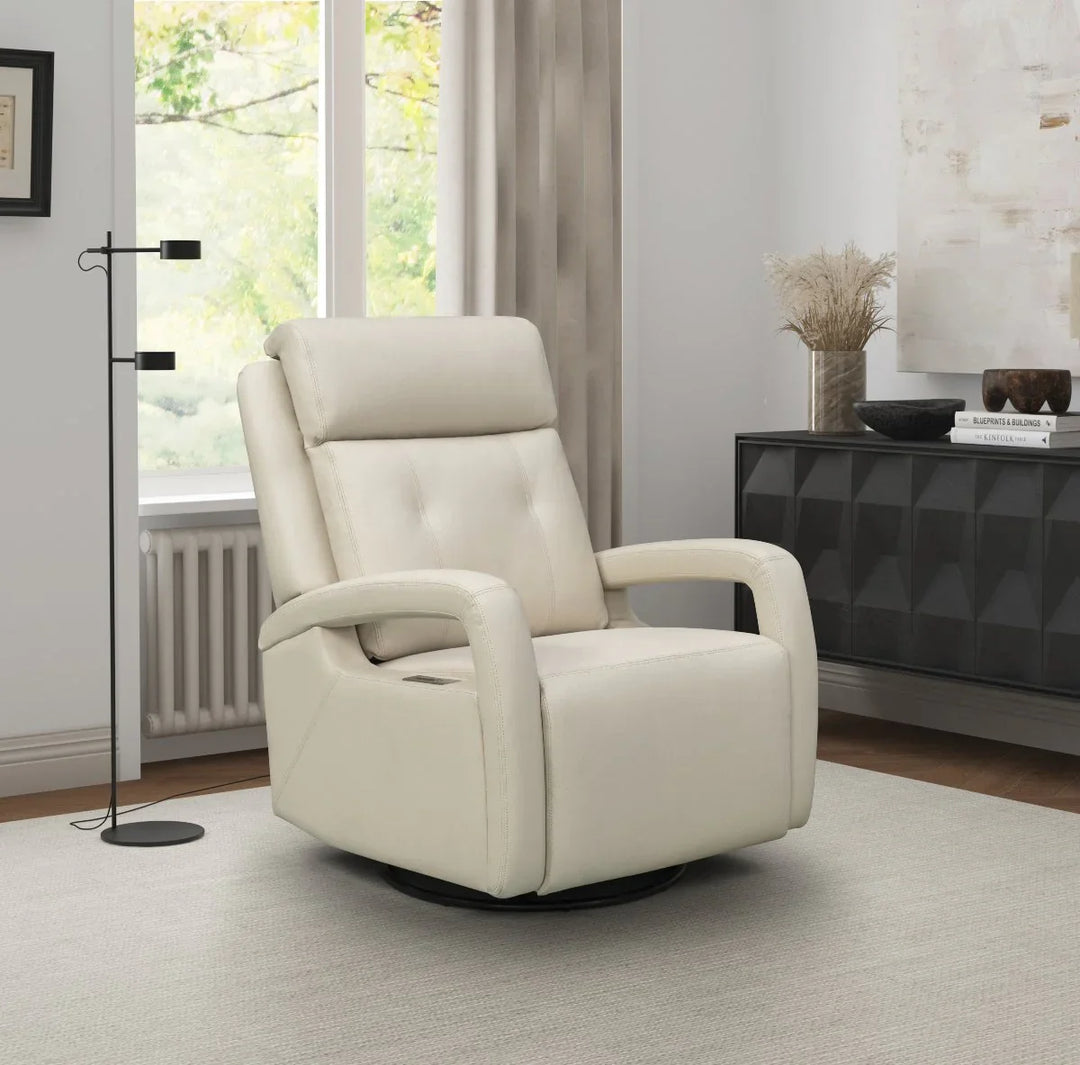 Gilbert Power Swivel Glider Recliner w/Power Head Rest & Power Lumbar