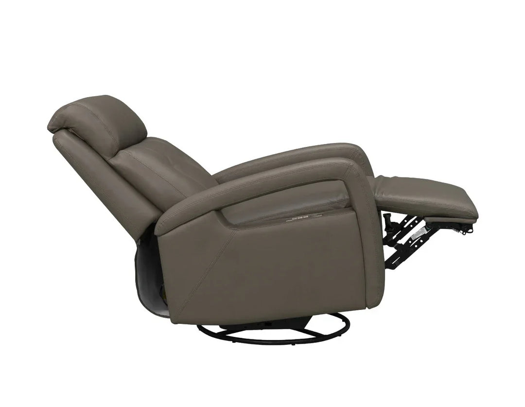 Gilbert Power Swivel Glider Recliner w/Power Head Rest & Power Lumbar