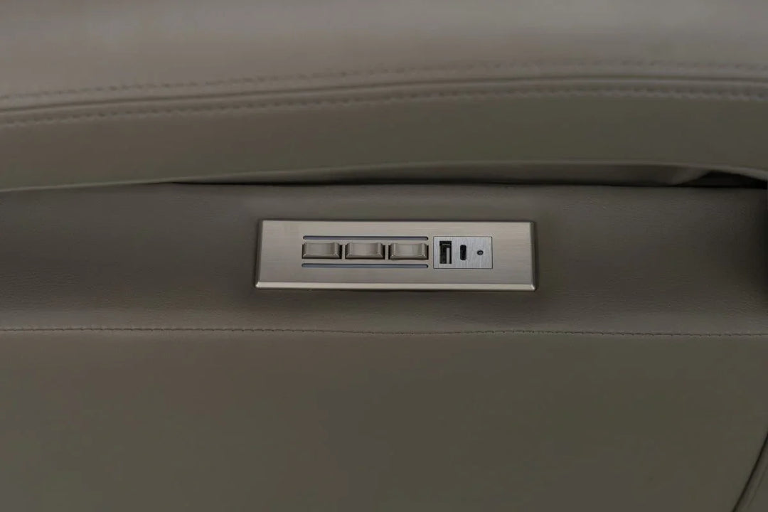 Gilbert Power Swivel Glider Recliner w/Power Head Rest & Power Lumbar