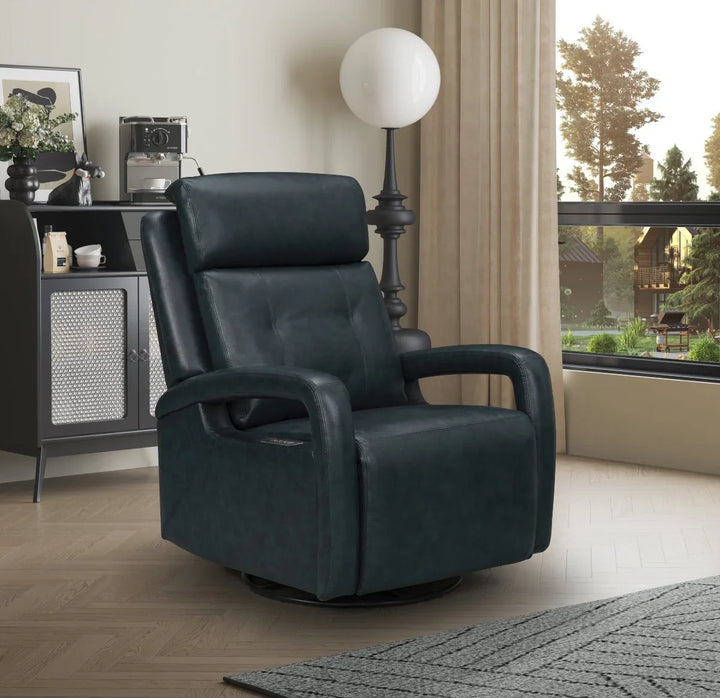 Gilbert Power Swivel Glider Recliner w/Power Head Rest & Power Lumbar