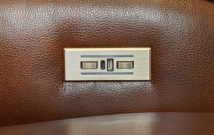 Grady Loveseat Recliner w/Power Recline, Power Head Rests & Power Lumbar