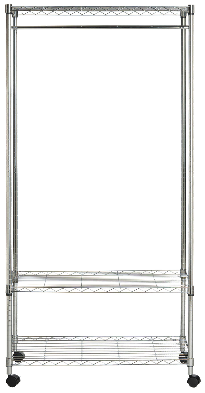 Gordon Chrome Wire 3 Tier Garment Rack (35.4 In. W X 17.7 In. D X 70.9 In. H)