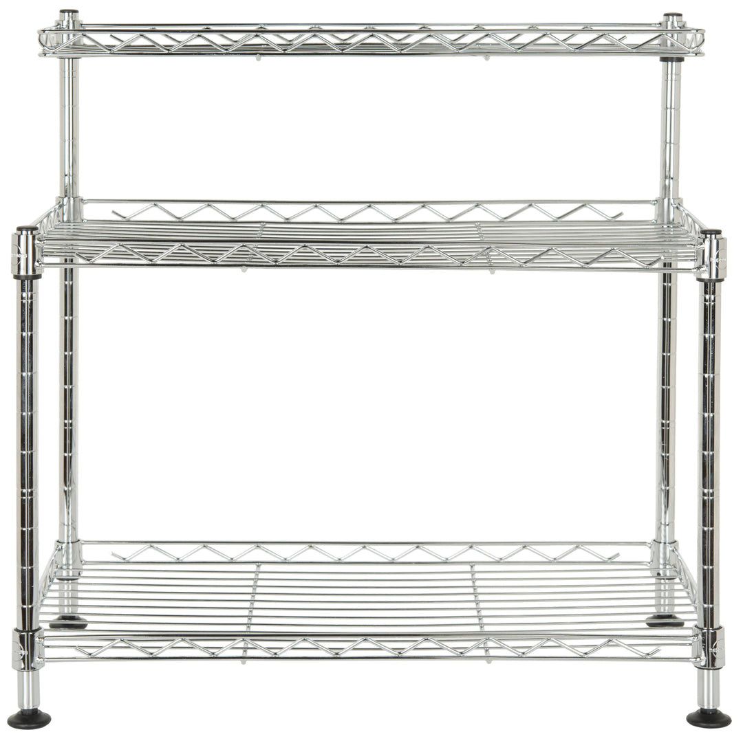 Marcel Chrome Wire Mini Rack (17.7 In. W X 17.7 In. D X 17.7 In. H)