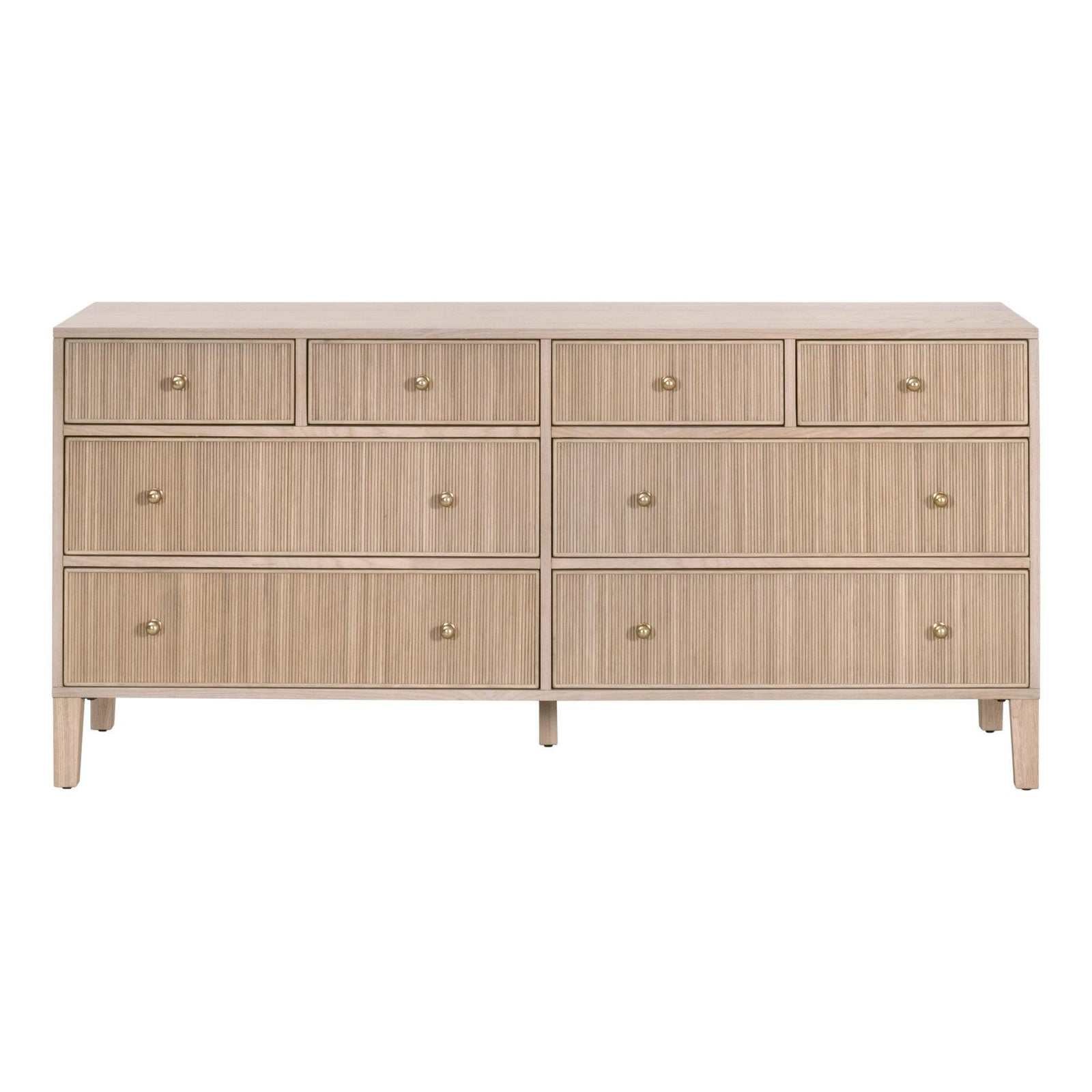 Essentials For Living - Highland 8-Drawer Double Dresser - 5258.NAT-OAK | American Home Furniture