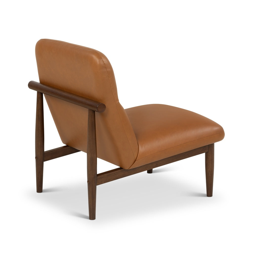 Hudson Leather Accent Chair